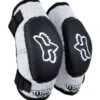 Fox Racing Titan Pee Wee Elbow Guards -Motorcycle Equip Shop 2010 Fox Racing Pee Wee Titan Elbow Guards Black Silver