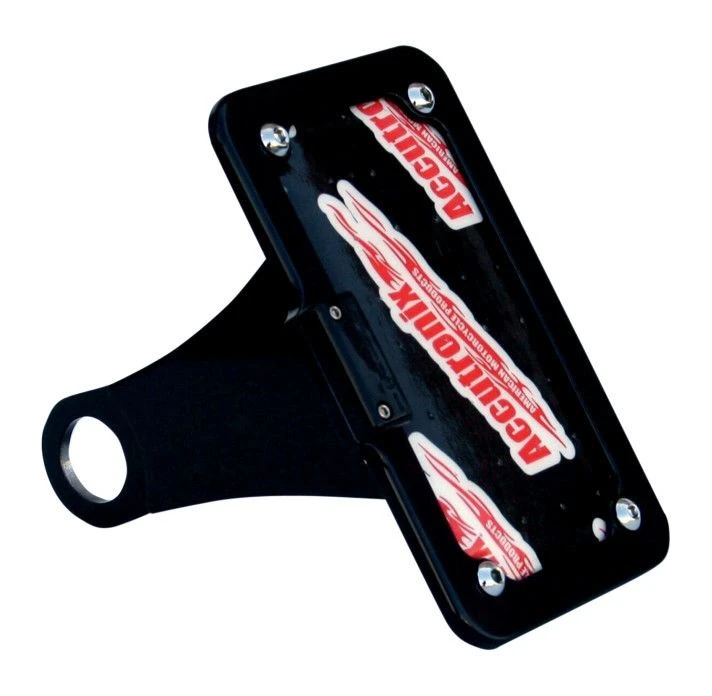Accutronix Side Mount LED Light License Plate Frame For Harley Sportster 2004-2022 - Image 2