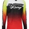 Answer Syncron Prism Jersey (XL) -Motorcycle Equip Shop answer syncron prism jersey red white hyper acid