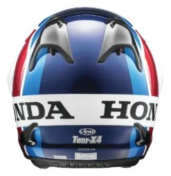 Arai XD-4 Africa Twin Helmet -Motorcycle Equip Shop arai xd4 africa twin helmet blue red white 4