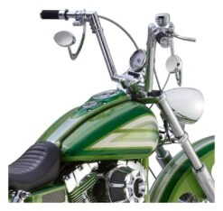 Arlen Ness 1.25" Modular Mini Ape Handlebars For Harley -Motorcycle Equip Shop arlen ness125 modular mini ape handlebars for harley chrome 2