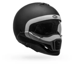 Bell Helmets Bell Broozer Cranium Helmet 12 Bell Helmets Bell Broozer Cranium Helmet -Motorcycle Equip Shop bell broozer cranium helmet black white 2