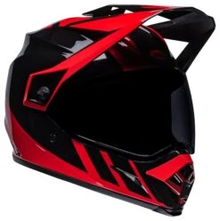 Bell Helmets Bell MX-9 Adventure Mips Dash Helmet -Motorcycle Equip Shop bell helmets mx9 adv mi dash black red 2