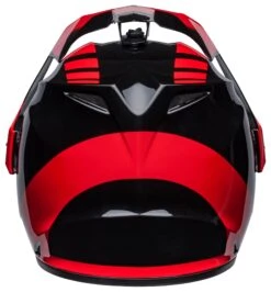 Bell Helmets Bell MX-9 Adventure Mips Dash Helmet -Motorcycle Equip Shop bell helmets mx9 adv mi dash black red 5
