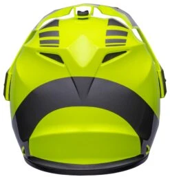 Bell Helmets Bell MX-9 Adventure Mips Dash Helmet -Motorcycle Equip Shop bell helmets mx9 adv mi dash hi viz yellow grey 5