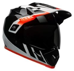 Bell Helmets Bell MX-9 Adventure Mips Dash Helmet -Motorcycle Equip Shop bell mx9 adventure mips dash helmet black white orange 2