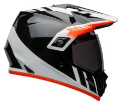 Bell Helmets Bell MX-9 Adventure Mips Dash Helmet -Motorcycle Equip Shop bell mx9 adventure mips dash helmet black white orange 3