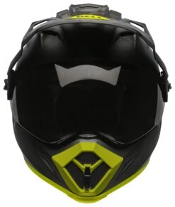 Bell Helmets Bell MX-9 Adventure Mips Stealth Helmet -Motorcycle Equip Shop bell mx9 adventure mips stealth helmet matte grey black hi viz yellow 1