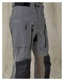 Belstaff Long Way Up Gore-Tex Pants -Motorcycle Equip Shop belstaff long way up gore tex pants light grey 1
