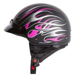 BILT Phoenix Women's Helmet -Motorcycle Equip Shop bilt phoenix womens helmet matte black pink 5