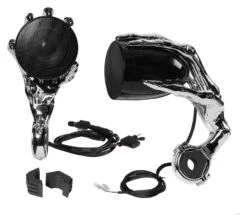 Boss Audio Phantom 600 Watt 2 Speaker Integrated Amplifier Bluetooth Sound System -Motorcycle Equip Shop boss audio systems skull hands3 bar mount w bluetooth chrome