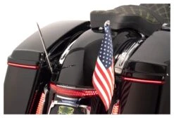 Ciro High Caliber Flexible Antenna For Harley Touring 1989-2023 -Motorcycle Equip Shop ciro high caliber flexible antenna chrome