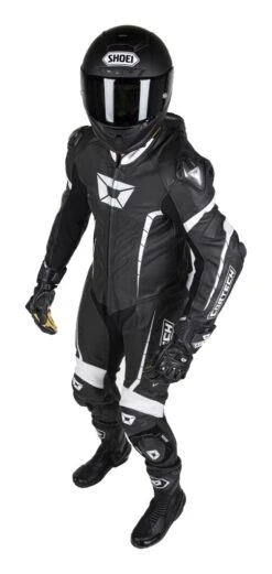 Cortech Adrenaline GP Race Suit -Motorcycle Equip Shop cortech adrenaline gp race suit black white 2