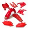Cycra Powerflow Body Kit Honda CRF250R 2010-2013 / CRF450R 2009-2012 Red [Open Box] -Motorcycle Equip Shop cycra powerflow body kit honda crf250 r20102013 crf450 r20092012 red open box red
