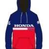 D'COR Visuals HRC Sweatshirt -Motorcycle Equip Shop d cor hrc sweatshirt navy red