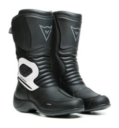 Dainese Aurora D-WP Women's Boots -Motorcycle Equip Shop dainese aurora dwp womens boots black white
