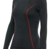 Dainese Thermo Long Sleeve Women's Shirt -Motorcycle Equip Shop dainese thermo long sleeve womens shirt black red