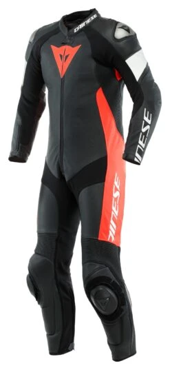 Dainese Tosa Perforated Race Suit 8 Dainese Tosa Perforated Race Suit -Motorcycle Equip Shop dainese tosa perforated leather suit black black white 2