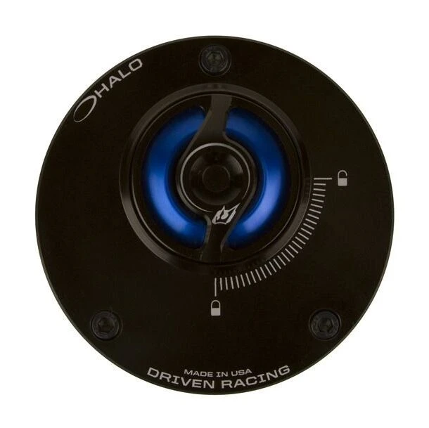 Driven Racing Halo Fuel Cap Base Kawasaki Ninja 300 / 250R Black [Open Box]