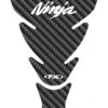 Factory Effex Carbon Tank Pad Yamaha / Kawasaki -Motorcycle Equip Shop factory effex carbon tank pad yamaha kawasaki kawasaki carbon