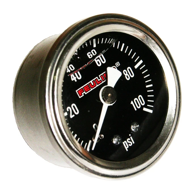 Feuling Liquid Filled Rear Port Oil Pressure Gauge 5 Feuling Liquid Filled Rear Port Oil Pressure Gauge - Image 3