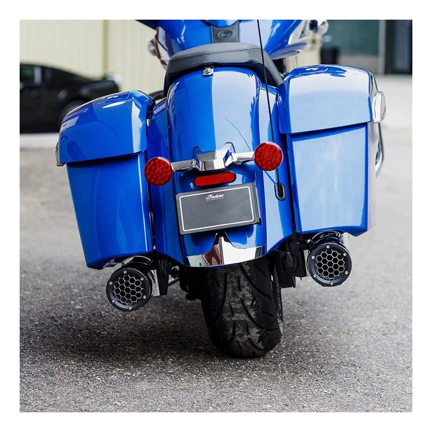 Firebrand Exhaust Grand Prix Slip-On Muffler For Indian Touring 2014-2023 8 Firebrand Exhaust Grand Prix Slip-On Muffler For Indian Touring 2014-2023 - Image 6