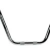 Flanders 1" Wide FX Style Buckhorn Handlebars 2 Flanders 1" Wide FX Style Buckhorn Handlebars -Motorcycle Equip Shop flanders1 wide fx style buckhorn handlebars knurled dimpled