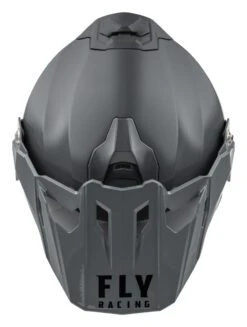 Fly Racing Trekker Helmet -Motorcycle Equip Shop fly racing dirt trekker helmet grey 4