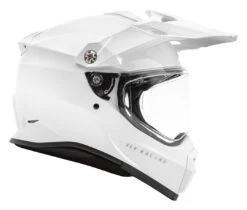 Fly Racing Trekker Helmet -Motorcycle Equip Shop fly racing dirt trekker helmet white 1