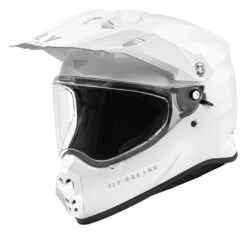 Fly Racing Trekker Helmet -Motorcycle Equip Shop fly racing dirt trekker helmet white