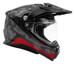 Fly Racing Trekker Pulse Helmet 31 Fly Racing Trekker Pulse Helmet -Motorcycle Equip Shop fly racing dirt trekker pulse helmet black camo red 1