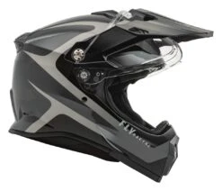 Fly Racing Trekker Pulse Helmet 22 Fly Racing Trekker Pulse Helmet -Motorcycle Equip Shop fly racing dirt trekker pulse helmet black grey 1