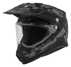 Fly Racing Trekker Pulse Helmet 25 Fly Racing Trekker Pulse Helmet -Motorcycle Equip Shop fly racing dirt trekker pulse helmet black grey 4
