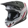 Fly Racing Formula CC Driver Helmet Silver/Red/White / LG [Open Box] -Motorcycle Equip Shop fly racing formula cc driver helmet silver red white lg open box silver red white