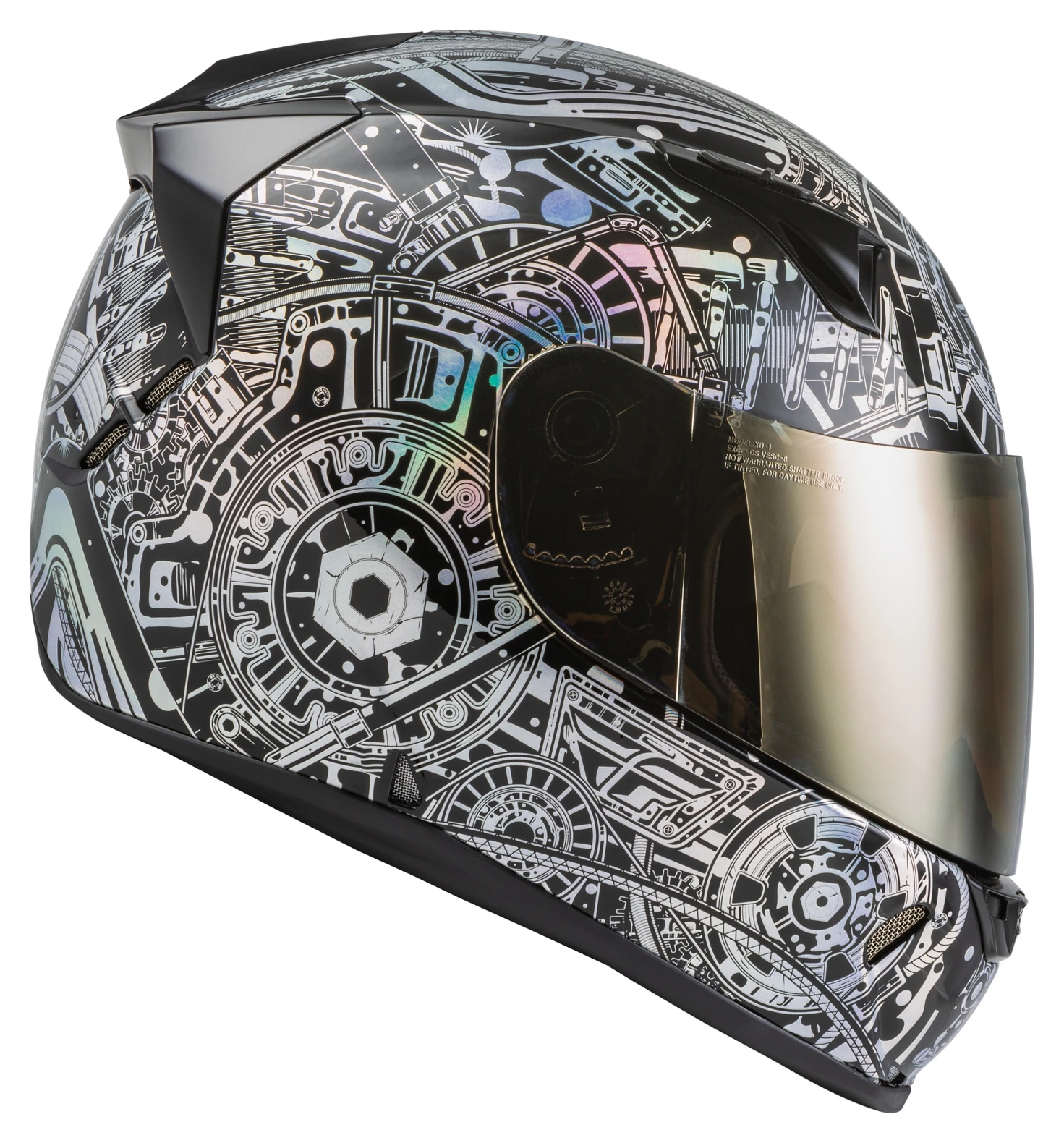 Fly Racing Street Revolt Matrix Helmet 7 Fly Racing Street Revolt Matrix Helmet - Image 5