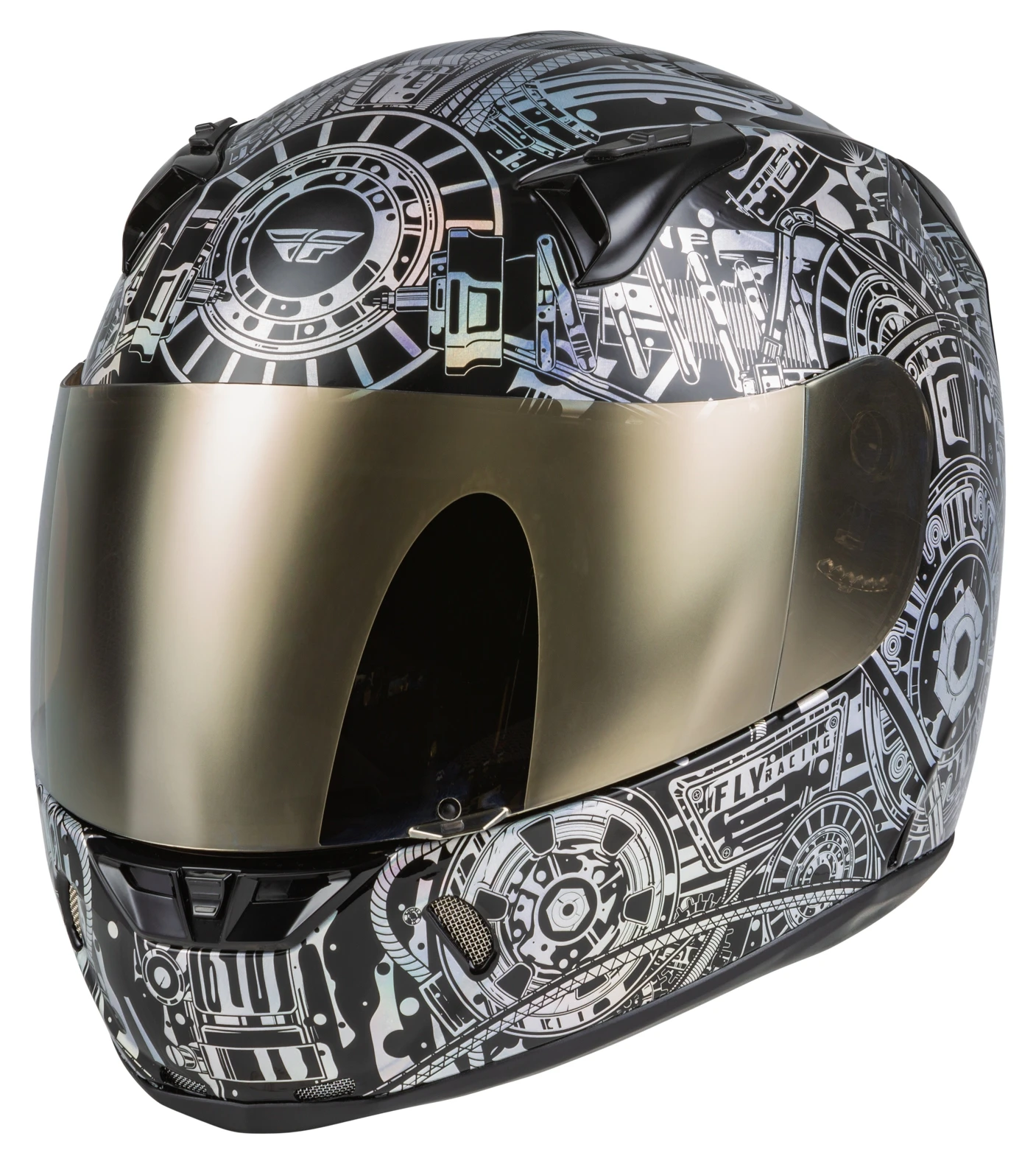 Fly Racing Street Revolt Matrix Helmet 9 Fly Racing Street Revolt Matrix Helmet - Image 7