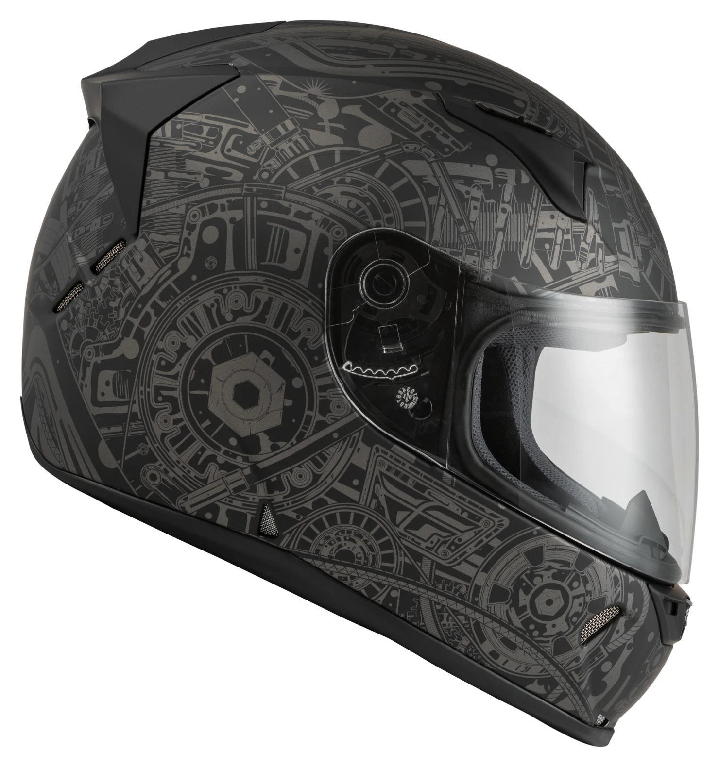 Fly Racing Street Revolt Matrix Helmet 3 Fly Racing Street Revolt Matrix Helmet