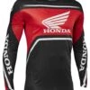 Fox Racing Flexair Honda Jersey -Motorcycle Equip Shop fox racing flexair honda jersey red black white