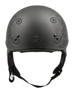 GMax HH65 Devotion Naked Helmet -Motorcycle Equip Shop g max hh65 naked devotion helmet black silver 2