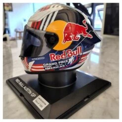 HJC Miniature RPHA 1N Limited Edition Red Bull Replica Helmet -Motorcycle Equip Shop hjc miniature rpha1 n limited edition red bull replica helmet 5