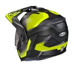 HJC DS-X1 Synergy Helmet 9 HJC DS-X1 Synergy Helmet -Motorcycle Equip Shop hjcdsx1 synergy helmet black hi viz 1