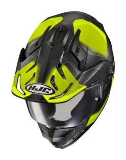 HJC DS-X1 Synergy Helmet 10 HJC DS-X1 Synergy Helmet -Motorcycle Equip Shop hjcdsx1 synergy helmet black hi viz 2