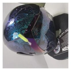 Icon Airform Chantilly Opal Helmet Blue / LG [Blemished - Acceptable] -Motorcycle Equip Shop icon airform chantilly opal helmet blue lg blemished acceptable blue 4