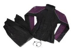Joe Rocket RS-2 Women's Rain Suit -Motorcycle Equip Shop joe rocket rs2 womens rain suit black purple