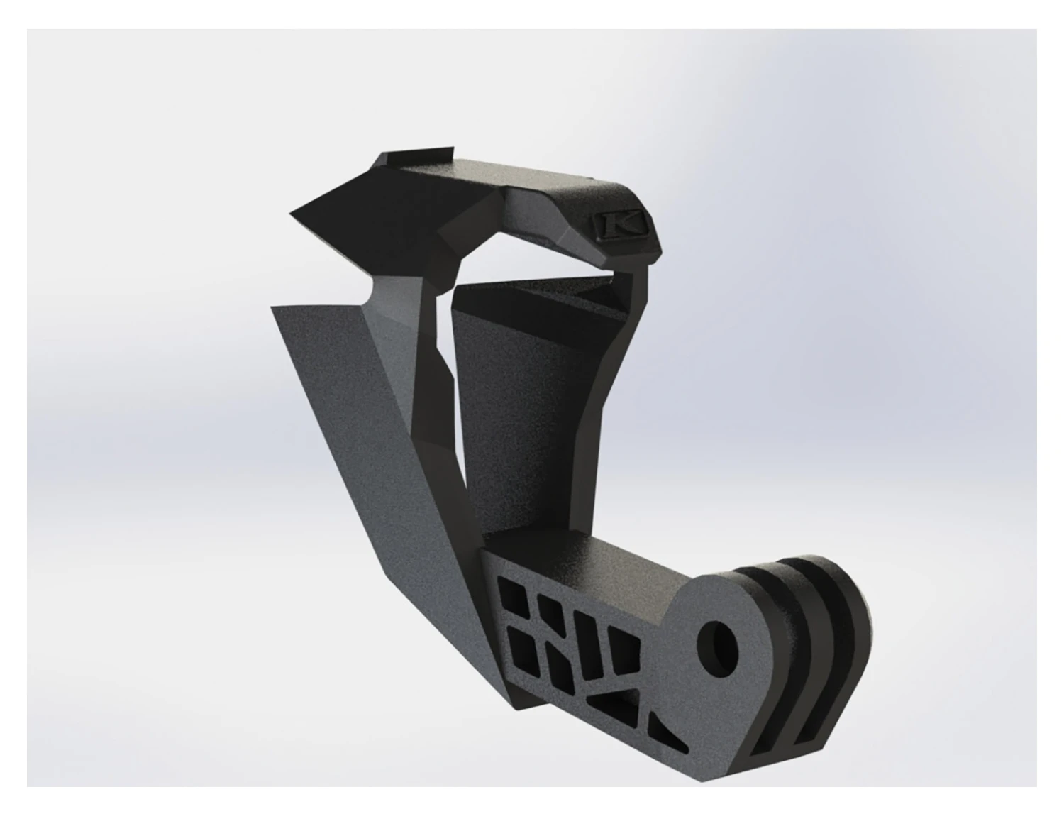 Klim F3 Chin Vent Camera Mount 3 Klim F3 Chin Vent Camera Mount