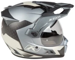 Klim Krios Pro Charger Helmet -Motorcycle Equip Shop klim krios pro charger helmet grey 1