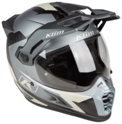 Klim Krios Pro Charger Helmet -Motorcycle Equip Shop klim krios pro charger helmet grey 2