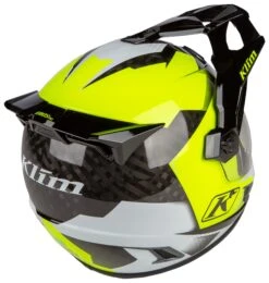 Klim Krios Pro Charger Helmet -Motorcycle Equip Shop klim krios pro charger helmet hi viz 3