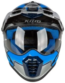 Klim Krios Pro Ventura Helmet -Motorcycle Equip Shop klim krios pro ventura helmet electric blue 2