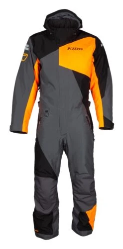 Klim Railslide One-Piece Suit -Motorcycle Equip Shop klim railslide one piece suit black grey 2